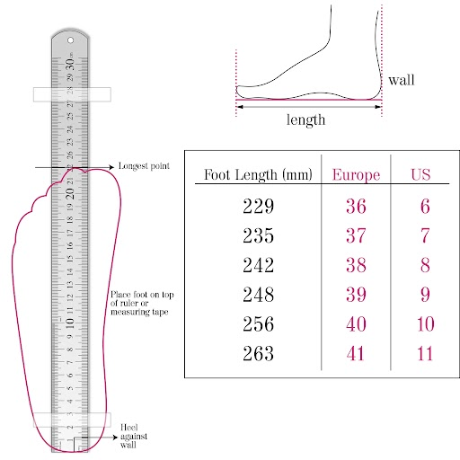  Measure your foot