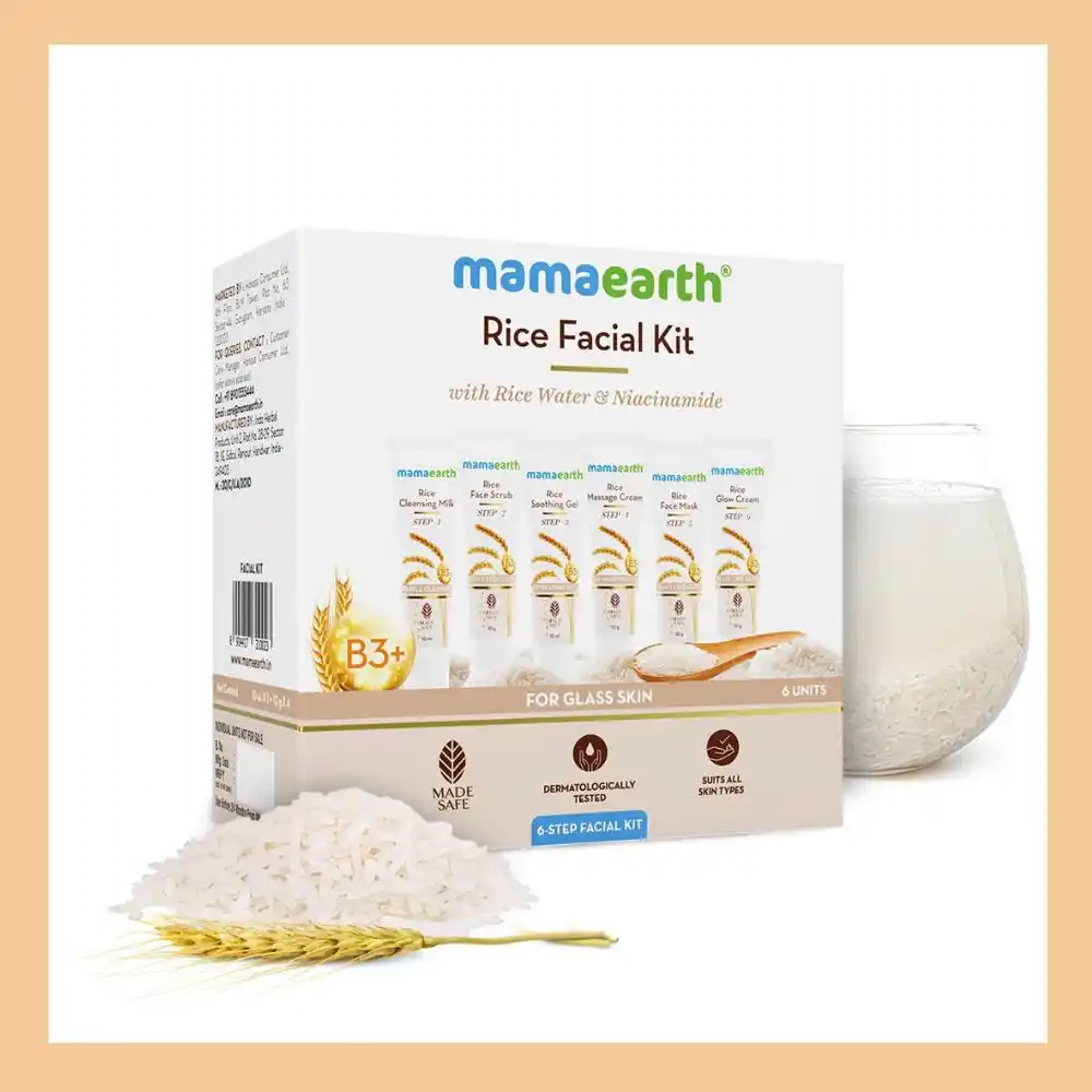 Mamaearth Rice Facial Kit: Best Facial For Glowing Skin