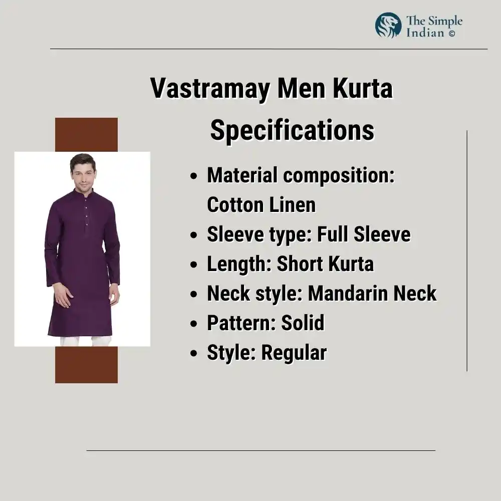 vastarmay kurta specifications