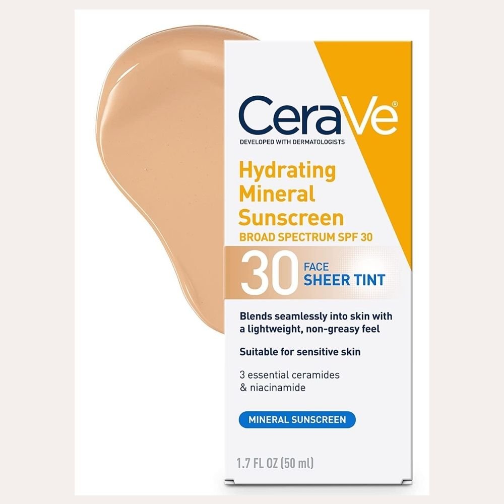 CeraVe Tinted: Best Sunscreen for Sensitive Skin