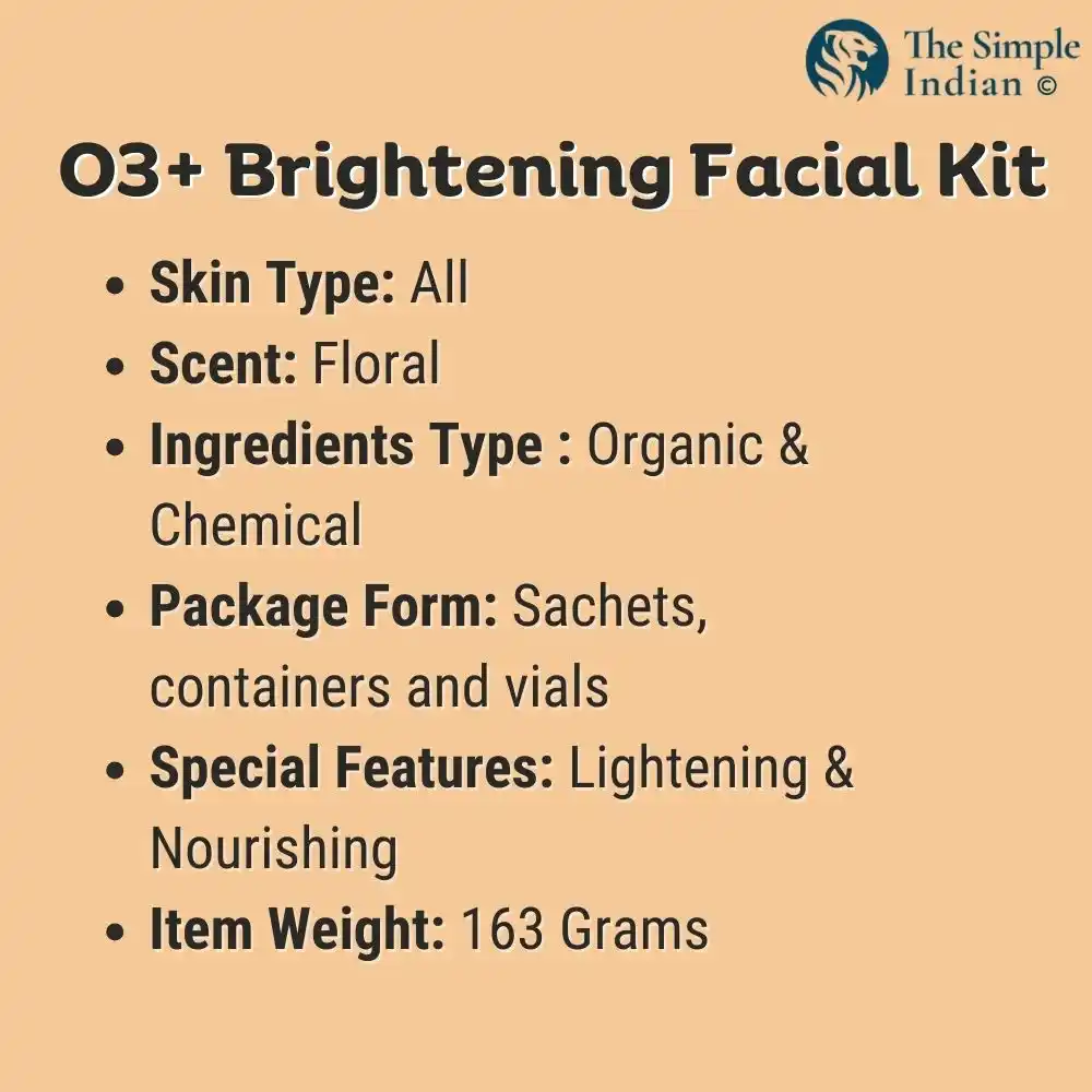 specification: Best Facial For Glowing Skin