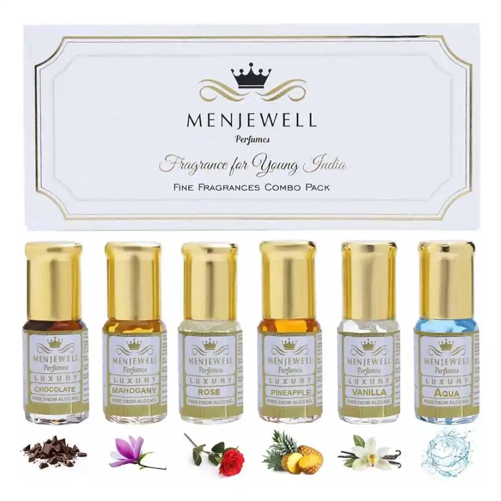 Best Attar for Men: Menjewell Floral, Sandalwood Attar